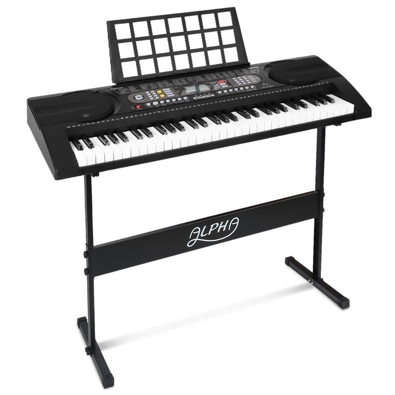 Alpha 61 Keys Electronic Piano Keyboard Electric Instrument Touch Sensitive Midi - Coll Online