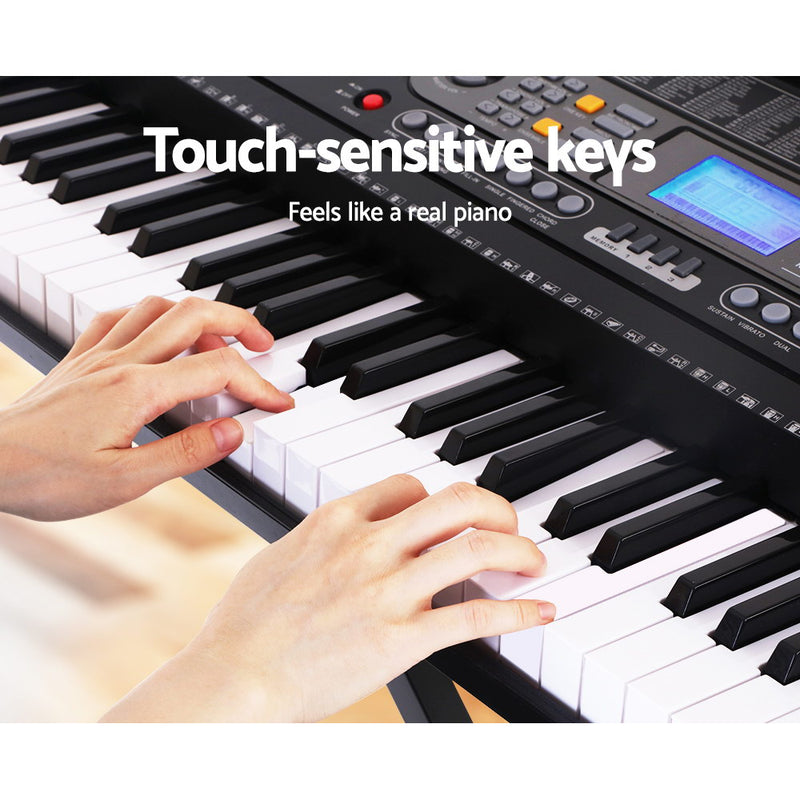 Alpha 61 Keys Electronic Piano Keyboard Electric Instrument Touch Sensitive Midi - Coll Online