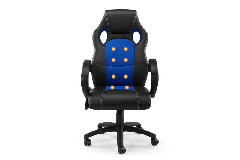 Ergolux Trooper Gaming Massage Chair (Blue)