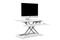 Ergolux DuoPro Height Adjustable Sit Stand Desk Riser (White, Large)