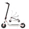 Electric Scooter Compact Portable Foldable Commuter Bike Kids Adult LED Light White - Coll Online