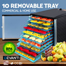 Devanti Commercial Food Dehydrator with 10 Trays - Coll Online