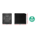 Devanti 9 Tray Food Dehydrators Commercial Beef Jerky Maker Fruit Dryer Black - Coll Online