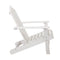 Gardeon Outdoor Sun Lounge Beach Chairs Table Setting Wooden Adirondack Patio - White - Coll Online