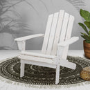 Gardeon Outdoor Sun Lounge Beach Chairs Table Setting Wooden Adirondack Patio - White - Coll Online