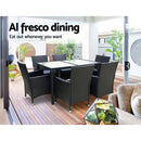 Gardeon Outdoor Furniture 7pcs Dining Set - Coll Online