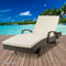 Gardeon Outdoor Sun Lounge - Grey - Coll Online