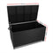 Gardeon 320L Outdoor Wicker Storage Box - Black - Coll Online