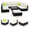 Gardeon 10PC Sofa Set with Storage Cover Outdoor Furniture Wicker - Coll Online