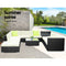 Gardeon 11PC Sofa Set with Storage Cover Outdoor Furniture Wicker - Coll Online