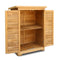 Gardeon Portable Wooden Garden Storage Cabinet - Coll Online