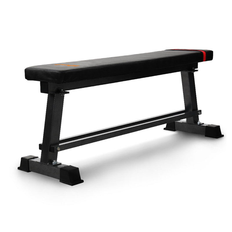 Everfit Flat Bench Weight Press Fitness Gym Exercise Equipment - Coll Online