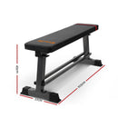 Everfit Flat Bench Weight Press Fitness Gym Exercise Equipment - Coll Online