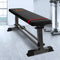 Everfit Flat Bench Weight Press Fitness Gym Exercise Equipment - Coll Online