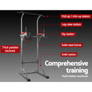 Everfit Power Tower 4-IN-1 Multi-Function Station Fitness Gym Equipment - Coll Online