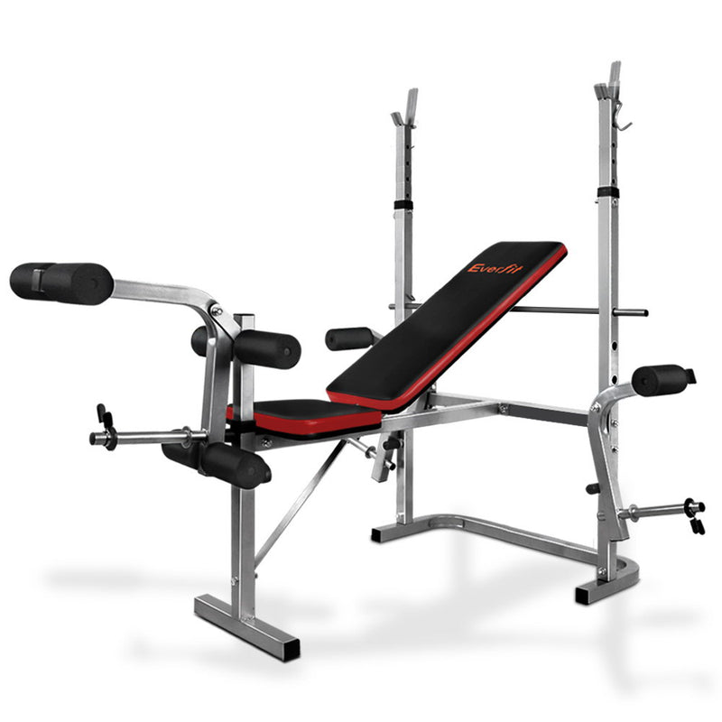 Everfit 7-In-1 Weight Bench Multi-Function Power Station Fitness Gym Equipment - Coll Online