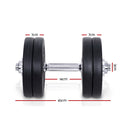 Everfit Fitness Gym Exercise Dumbbell Set 25kg - Coll Online