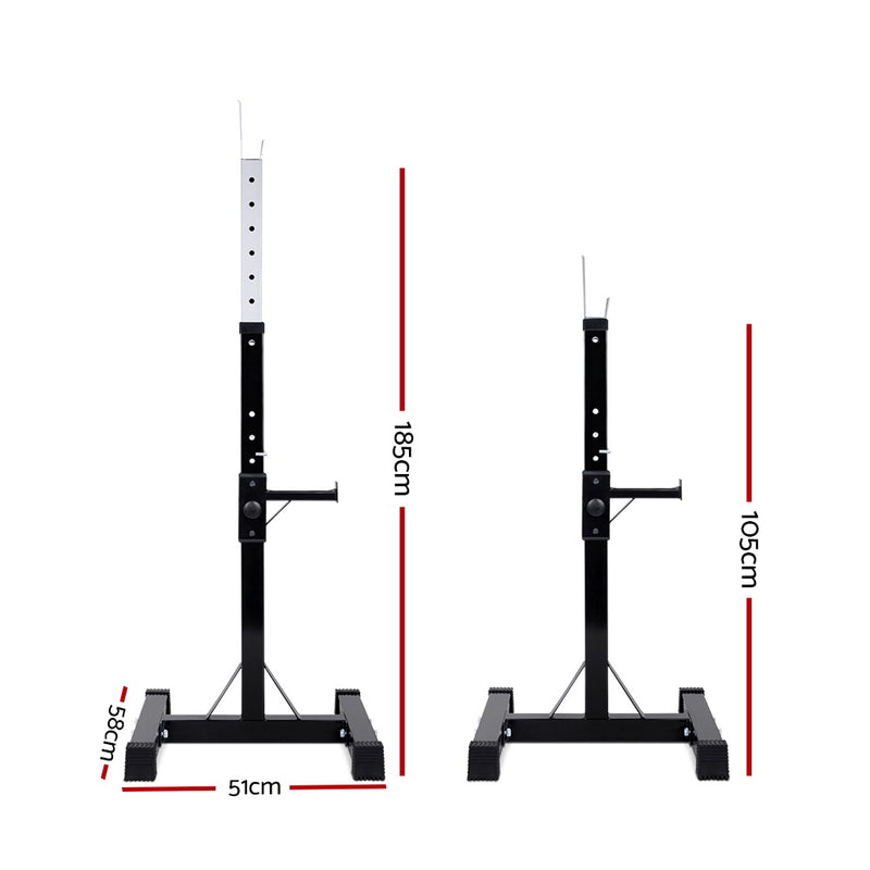 Everfit Squat Rack Bench Press Weight Lifting Stand - Coll Online