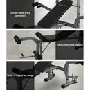 Everfit Multi Station Weight Bench Press Fitness Weights Equipment Incline Black - Coll Online