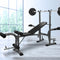 Everfit Multi Station Weight Bench Press Fitness Weights Equipment Incline Black - Coll Online