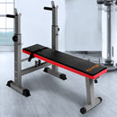 Everfit Multi-Station Weight Bench Press Weights Equipment Fitness Home Gym Red - Coll Online