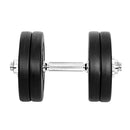 25kg Dumbbells Dumbbell Set Weight Plates Home Gym Fitness Exercise