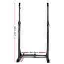 Everfit Squat Rack Pair Fitness Weight Lifting Gym Exercise Barbell Stand - Coll Online