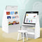 Keezi Kids Bookshelfs Child Bookcases Kids Easel Whiteboard Magazine Rack Desk - Coll Online