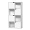 Artiss Display Shelf 8 Cube Storage 4 Door Cabinet Organiser Bookshelf Unit White - Coll Online