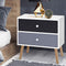 Artiss Bedside Tables Drawers Side Table Nightstand Lamp Side Storage Cabinet - Coll Online