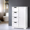 Artiss Bathroom Tallboy Storage Cabinet - White - Coll Online