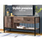 Artiss TV Stand Entertainment Unit Storage Cabinet Industrial Rustic Wooden 120cm - Coll Online