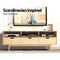 Artiss Wooden Scandinavian Entertainment Unit - Natural - Coll Online