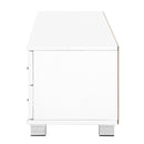 Artiss 120cm TV Stand Entertainment Unit Storage Cabinet Drawers Shelf White