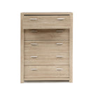 Artiss 5 Chest of Drawers Tallboy Dresser Table Bedroom Storage Cabinet - Coll Online