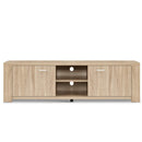 Artiss TV Cabinet Entertainment Unit TV Stand Display Shelf Storage Cabinet Wooden - Coll Online