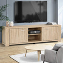 Artiss TV Cabinet Entertainment Unit TV Stand Display Shelf Storage Cabinet Wooden - Coll Online