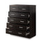 Artiss Tallboy 6 Drawers Storage Cabinet - Walnut - Coll Online
