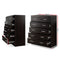 Artiss Tallboy 6 Drawers Storage Cabinet - Walnut - Coll Online