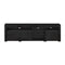 Artiss TV Cabinet Entertainment Unit Stand RGB LED Gloss 3 Doors 180cm Black