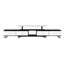 Artiss TV Cabinet Entertainment Unit Stand Wooden 160CM To 220CM Storage Drawers Black White