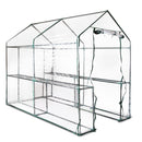 Greenfingers Greenhouse Garden Shed Green House 1.9X1.2M Storage Greenhouses Clear