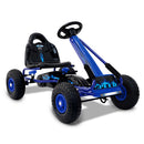 RIGO Kids Pedal Go Kart Car Ride On Toys Racing Bike Blue - Coll Online