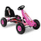 RIGO Kids Pedal Go Kart Car Ride On Toys Racing Bike Pink - Coll Online