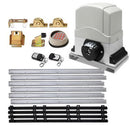 LockMaster Electric Sliding Gate Opener 1200KG With Remote Hardware Kit 4M Rail - Coll Online
