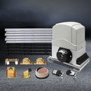 LockMaster Electric Sliding Gate Opener 1200KG With Remote Hardware Kit 4M Rail - Coll Online