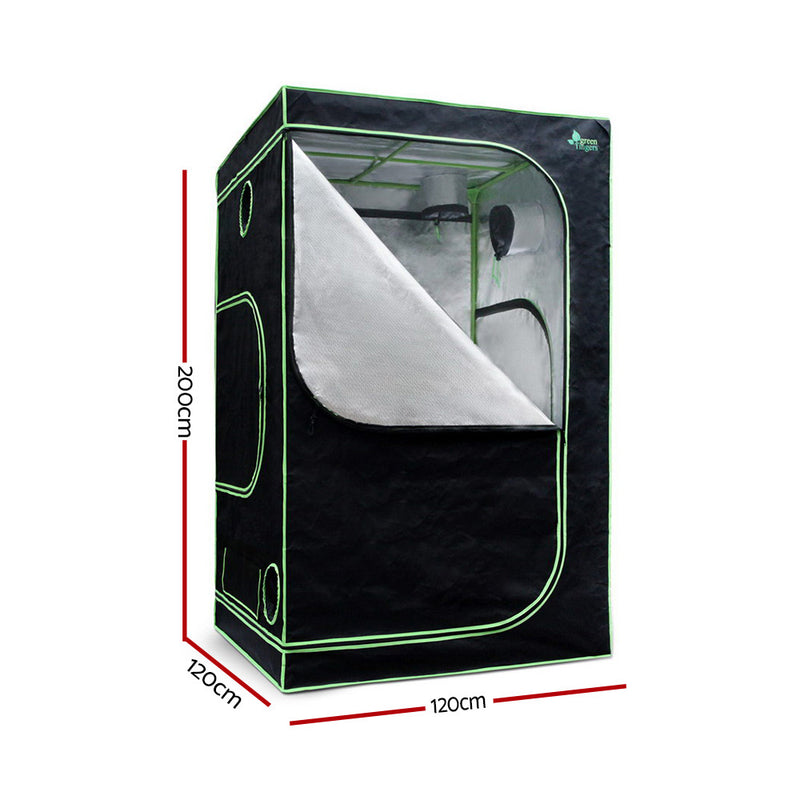 Greenfingers 1680D 1.2MX1.2MX2M Hydroponics Grow Tent Kits Hydroponic Grow System - Coll Online