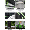 Greenfingers 1680D 1.2MX1.2MX2M Hydroponics Grow Tent Kits Hydroponic Grow System - Coll Online