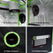 Greenfingers 1680D 1.5MX1.5MX2M Hydroponics Grow Tent Kits Hydroponic Grow System - Coll Online