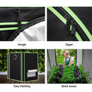 Greenfingers Grow Tents Hydroponics Plant Tarp Shelves Kit 60 x 40 x 60cm - Coll Online